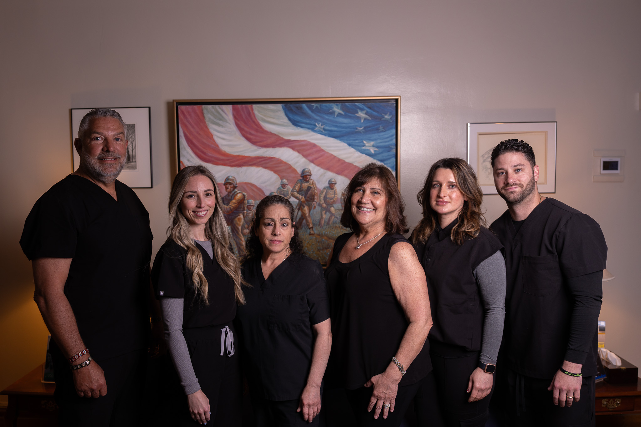 The full Pieroni & Fiorello team at the Clove Road office
